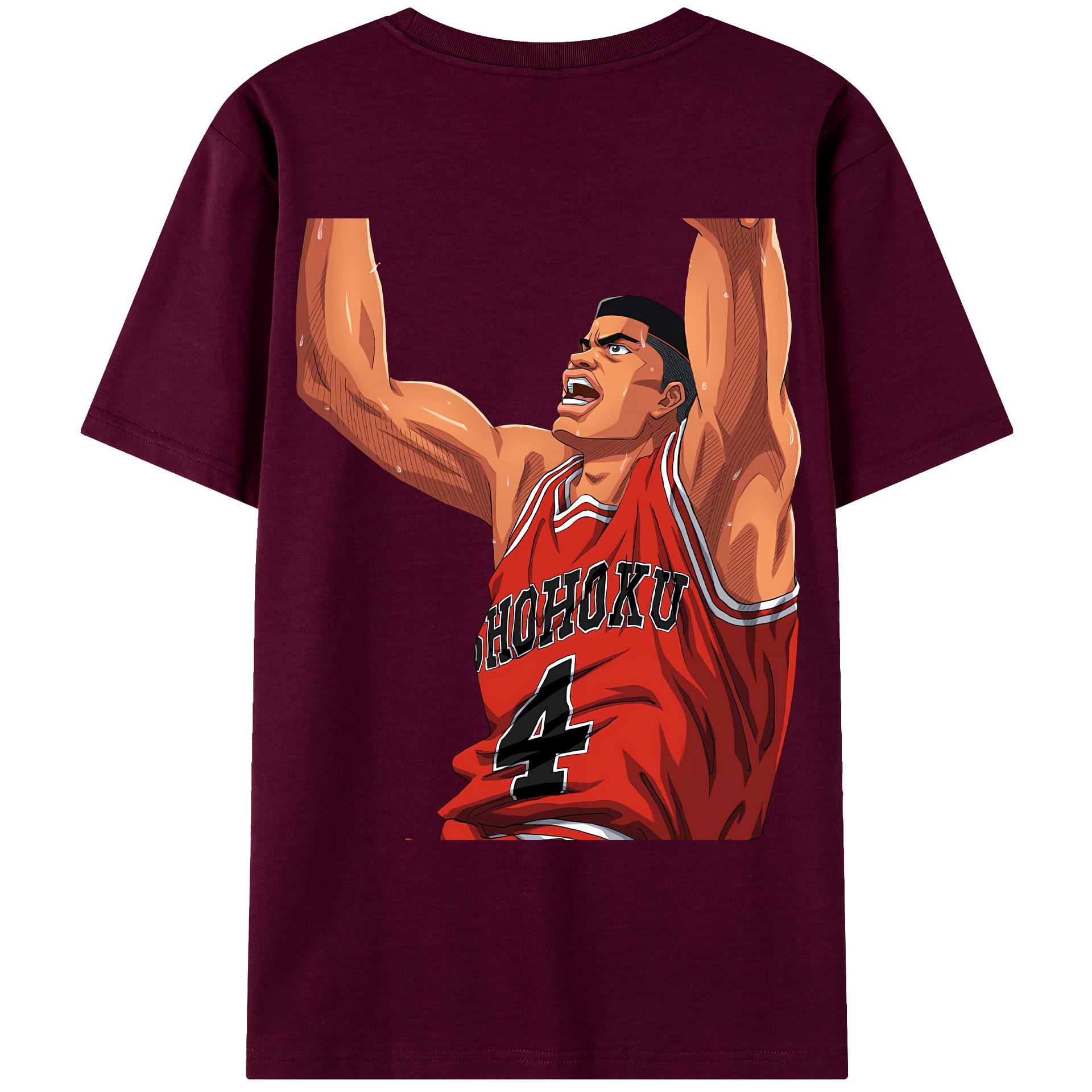 （画像用） SLAM DUNK／スラムダンク レディース半袖Tシャツ(バックプリント)
